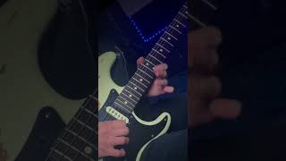 B minor Blues guitar solo - OPEN string licks 🎸