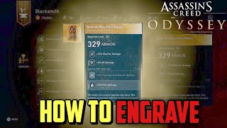 Assassin's Creed Odyssey How to Engrave