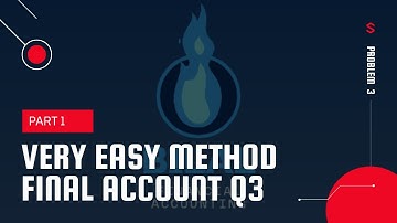 I.com part-1 Accounting || Chapter 10 || Final Account || Very easy method || Profit and loss