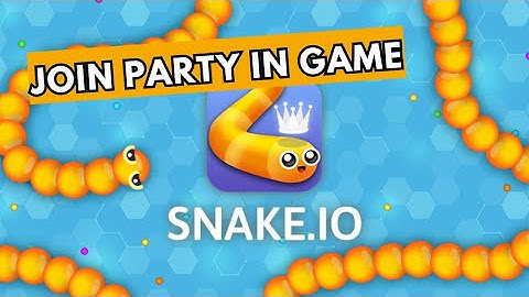How to Join party in Snake io 2025?