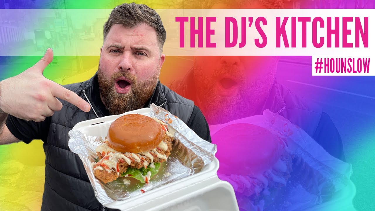 THE DJ'S KITCHEN FOOD REVIEW, HOUNSLOW YouTube
