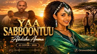 Abdishu Amma – Yaa Sabboontuu | AI Cover | New Oromo Music 2026 | Oromo AI Musics