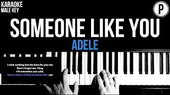 Adele - Someone Like You Karaoke MALE KEY Slower Acoustic Piano Instrumental Cover Lyrics Adele - Someone Like You Karaoke MALE KEY Slower Acoustic Piano Instrumental Cover Lyrics
