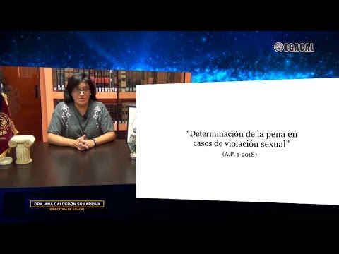 DETERMINACIÓN DE LA PENA EN CASOS DE VIOLACIÓN SEXUAL - Luces Cámara Derecho 105