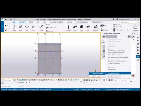 Remove Application From Tekla