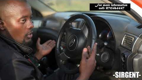 INTRODUCTION TO DRIVING A MANUAL VEHICLE PART 1 ( SIRGENT )