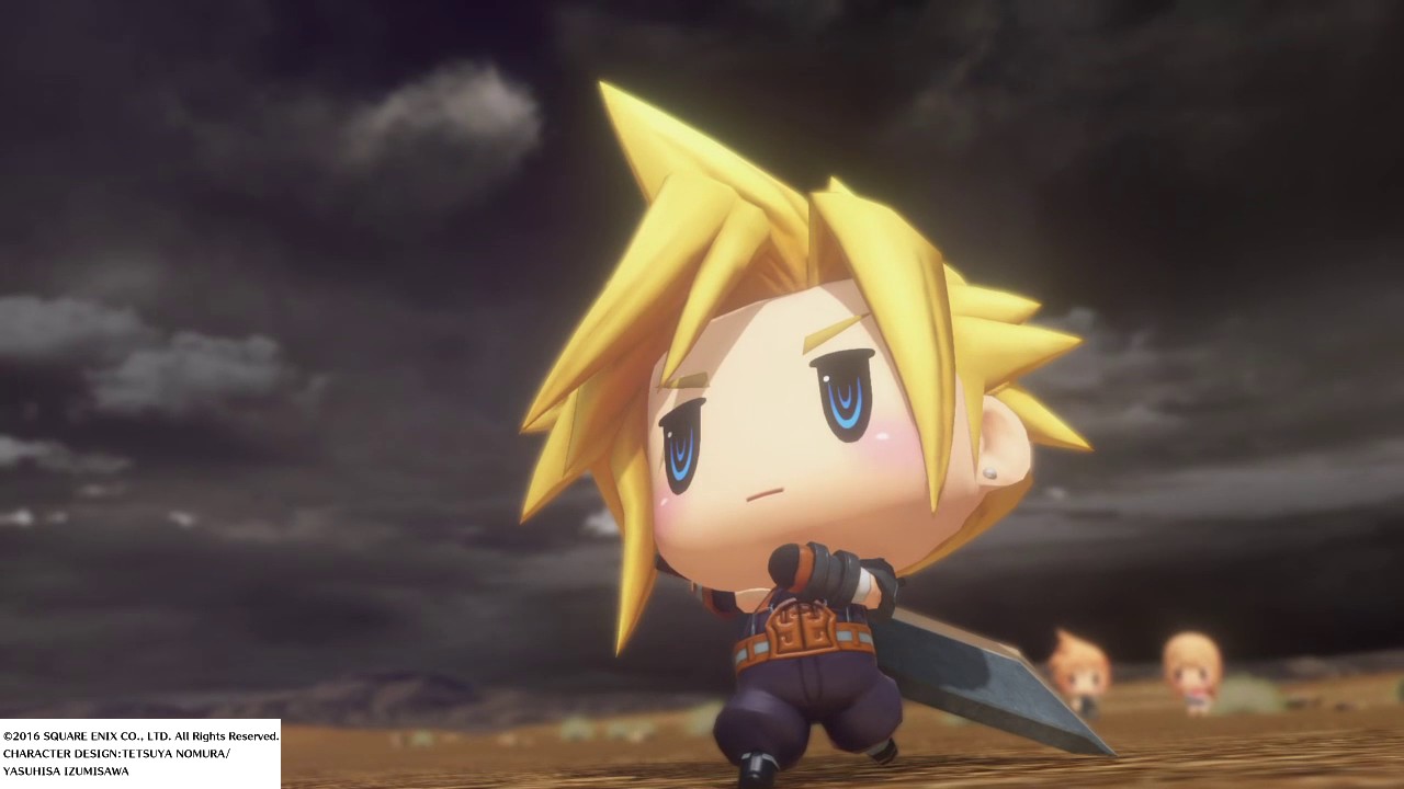 WORLD OF FINAL FANTASY - CLOUD AND SEPHIROTH