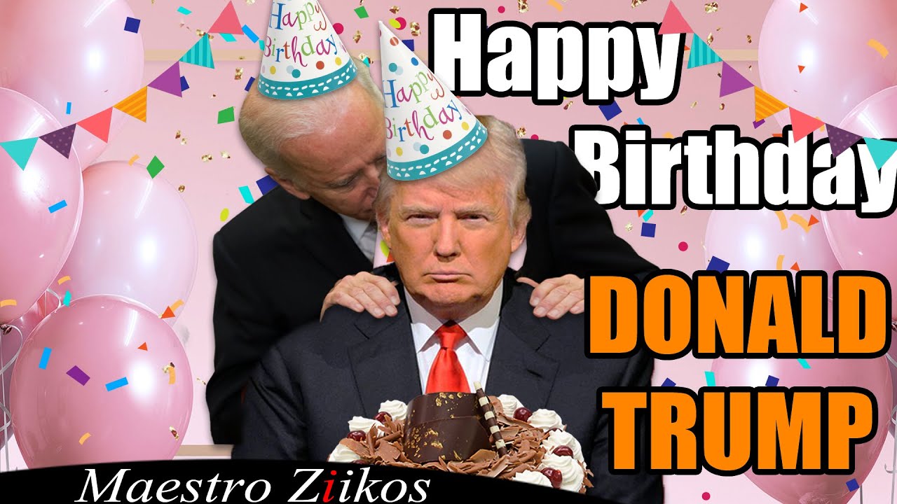Joe Biden Sings Happy Birthday To Donald Trump
