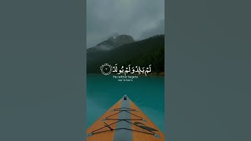 القران الكريم بصوت الشيخ ماهر المعيقلي || حالات واتس أب تلاوة هادئة  || سورة الإخلاص 💛😴