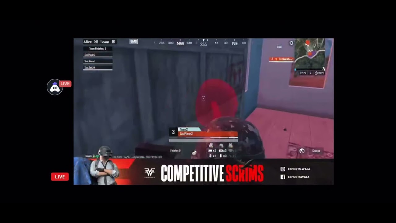 Soul 3v4 fight in scrims nice try by soulplyer3 