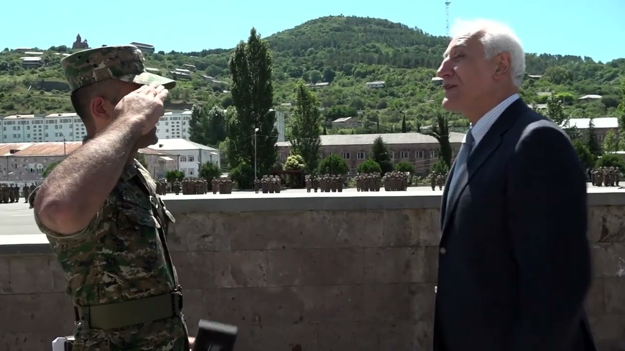 Նախագահ Վահագն Խաչատուրյանն այցելել է ՀՀ ԶՈւ N զորամաս