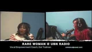 Dot Todman sings live on Rare Woman Radio
