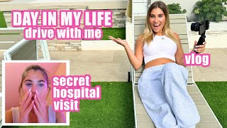 Day In My Life, Drive With Me, Secret Hospital Visit VLOG! | Rosie McClelland
