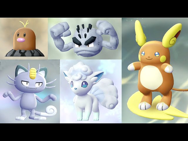 BETA] 'ALL ALOLAN FORMS IN POKEMON LET'S GO PIKACHU/EEVEE GBA' (2019) 