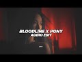 Bloodline x pony tiktokremix  ariana grande  ginuwine edit audio