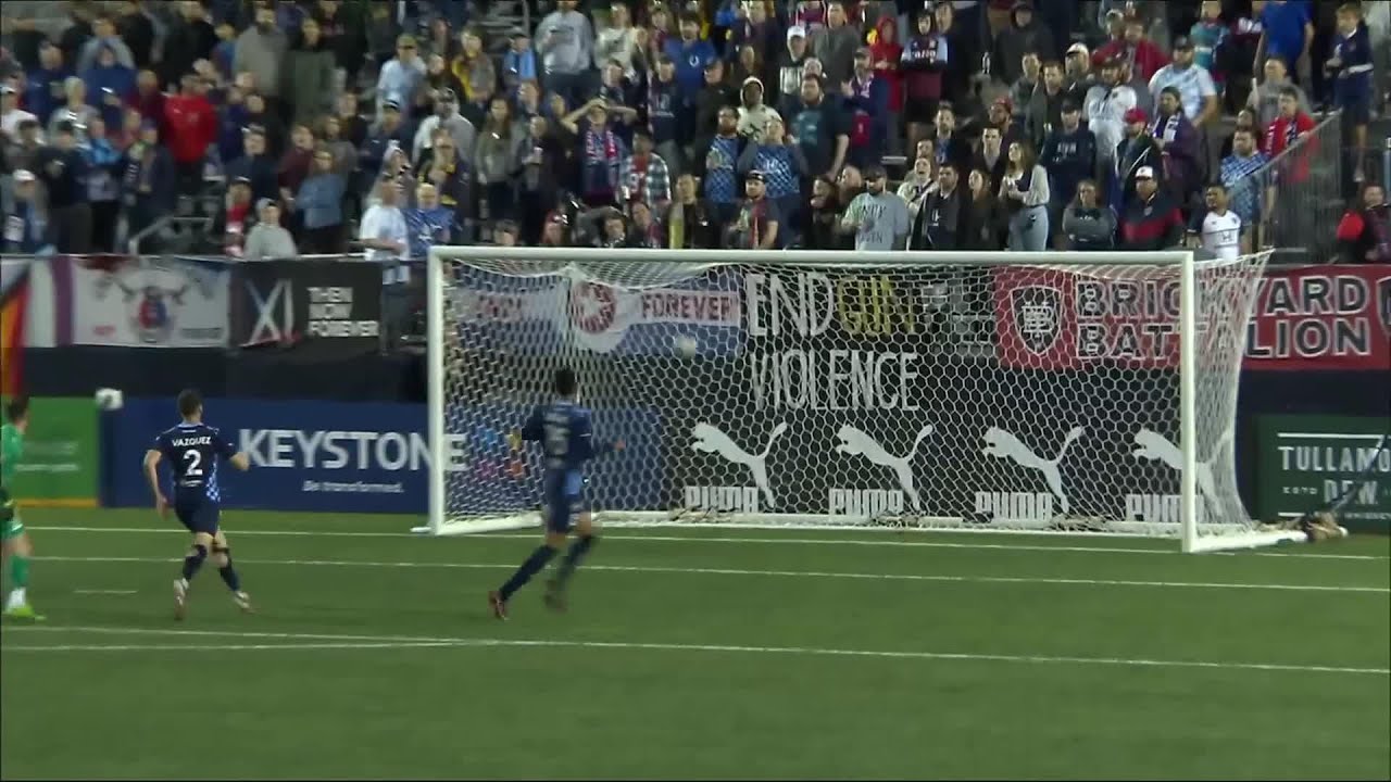 Edgardo Rito with a Goal vs. Indy Eleven - YouTube