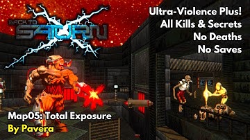 Doom II: BTSX 1 Map05: Total Exposure (UV Plus, No Deaths or Saves)