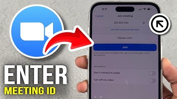 How to Enter Meeting ID in Zoom - 2025