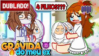 [ DUBLADO ] ANA STORIES EM MEU CHEFE É MEU EX MARIDO - GRÁVIDA DO EX 😱 | GACHA CLUB