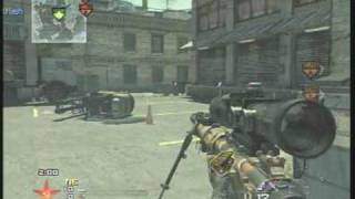 Modern Warefare 2 Search And Destroy *Hit Marker Wallbang fail.