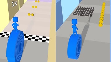 Layers Roll Gameplay (Level1-4)