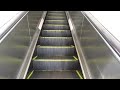 JR鹿児島本線・二日市駅 3・4番乗り場のエスカレーター(上り・下り)日立製 JR Futukaichi station 3・4 platform escalator(HITACHI)
