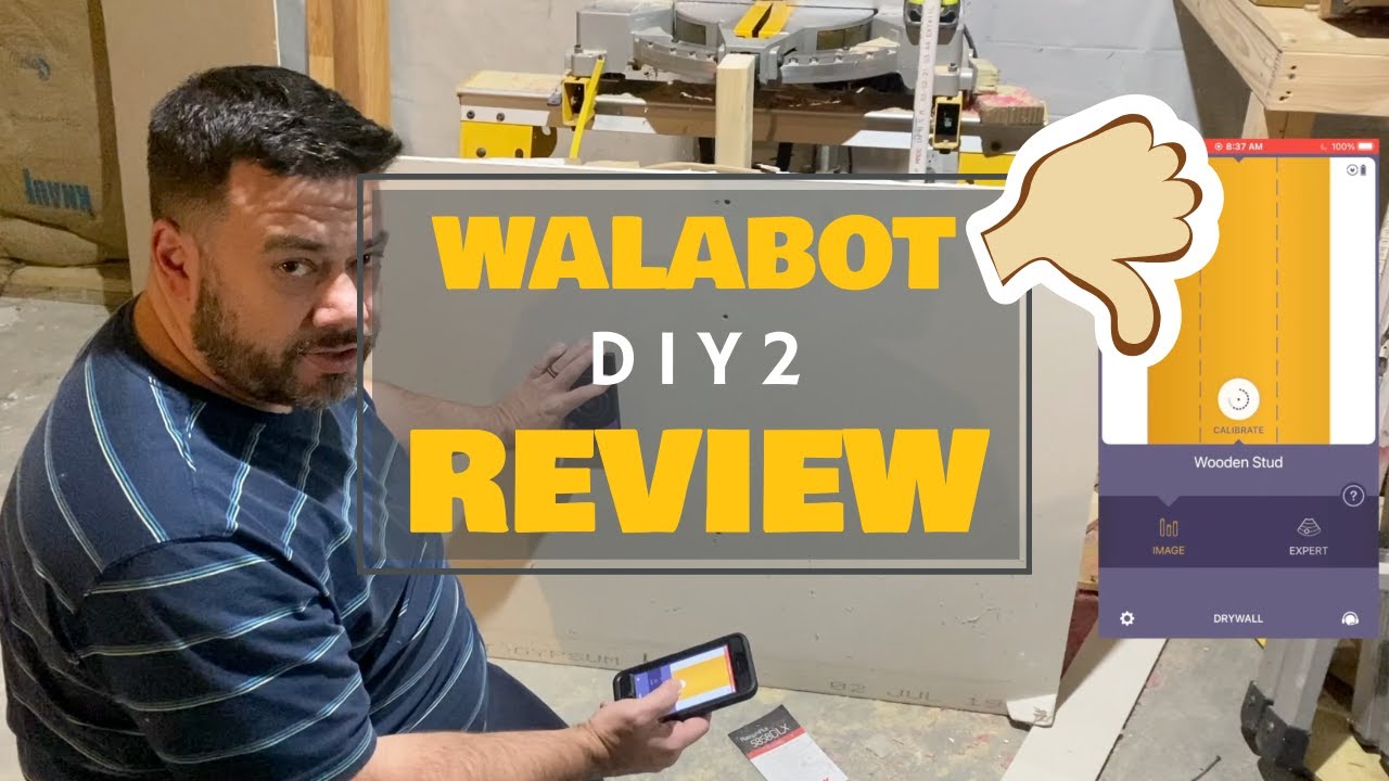 Walabot Tutorial - How To See Through Walls - Drywall Repair 