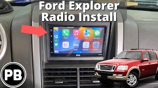 2006 - 2010 Ford Explorer Mountaineer Radio Install