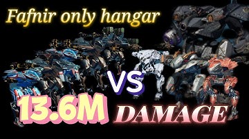 #warrobotsfafnir  ［master fafnir］Fafnir can be used in this environment