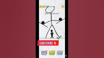 Draw 2 safe Level 20 How To Safe Him? #shorts #gaming #draw2save #skibiditoilet