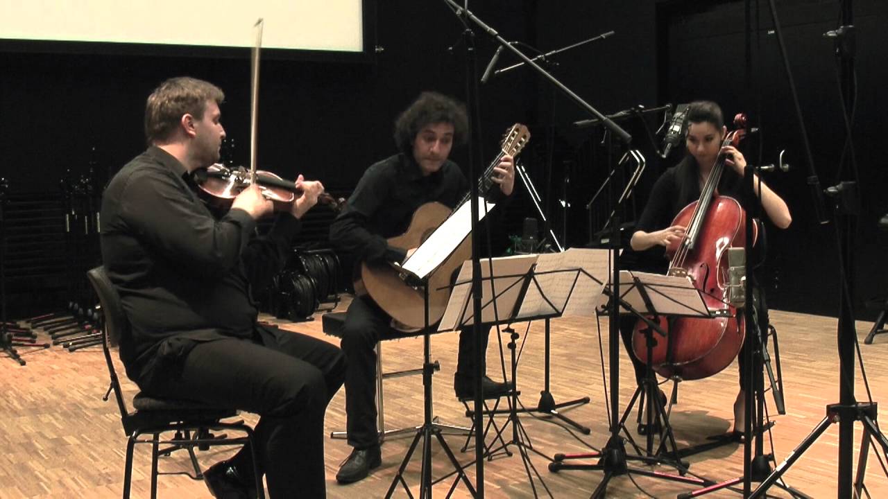 6 Balkan Miniatures for trio guitar - violin - violoncello