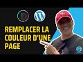 Remplacer la couleur rapidement dune page sur divi divi builderdr tech