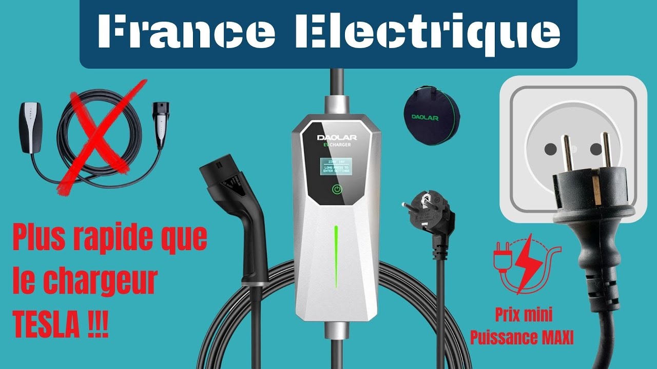 DOALAR / Le chargeur pour voiture électrique plus puissant que celui de  TESLA 