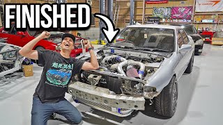 THE ULTIMATE R32 SKYLINE CHEAP SLEEPER BUILD IS COMPLETED!