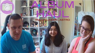 Vlog: Album Haul: RM, JIN, JHOPE and ASTRO