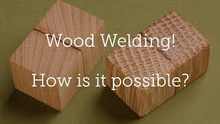 Wood Welding!!! How is it possible?