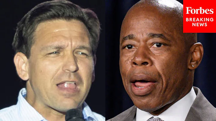Eric Adams Responds To DeSantis Sending Migrants T...