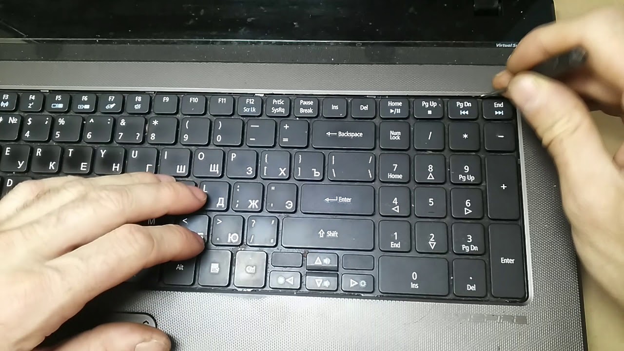 Замена динамиков в ноутбуке ACER 7560G купленных на aliexpress - YouTube