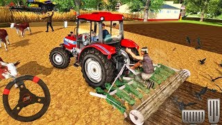 Heavy Duty Farm Tractor Driving: Thresher Machine - Android GamePlay screenshot 2