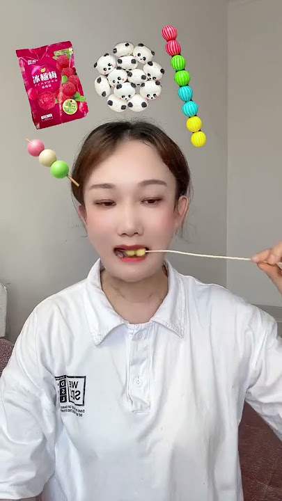 The challenge of eating emoticon pack with gourmet girl #306