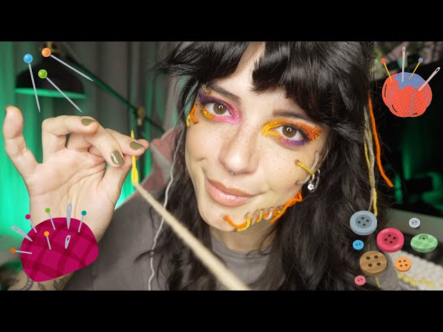 You’re Made of Fabric… Let Me Fix You 🩹✨ | ASMR
