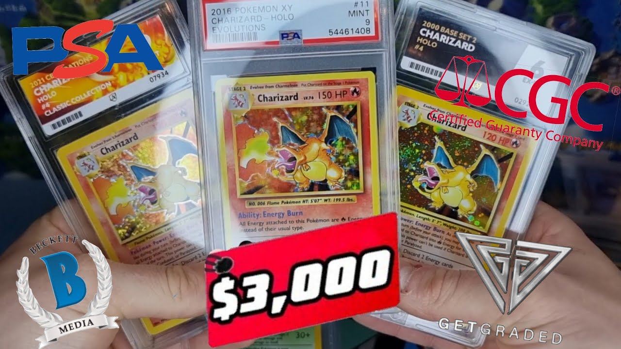Best Grading Companies? Ft 3000 Cards !!!!! YouTube