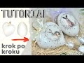 Decoupage pisanki z zajączkami dla początkujących - DIY tutorial