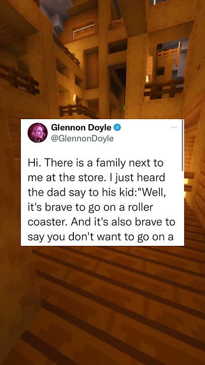 That is real bravery...