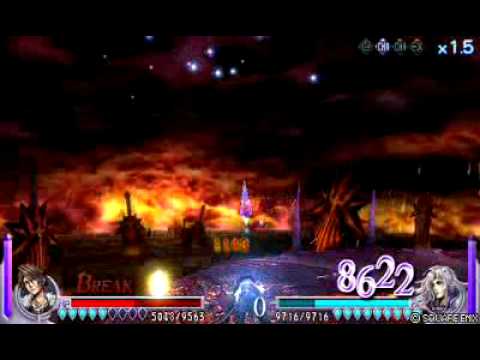 DISSIDIA FINALFANTASY スコール vs セシル 　ガード