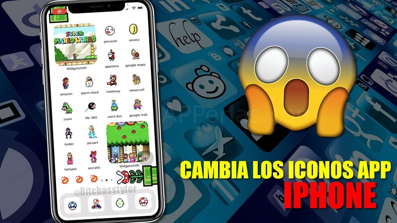 Cómo cambiar el icono de una app en un iPhone iOS 14