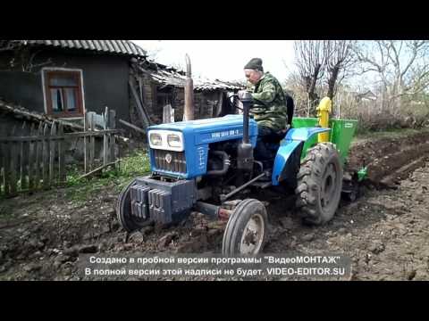 Посадка картошки