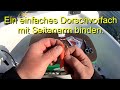 Ein einfaches Dorschvorfach mit Seitenarm binden.