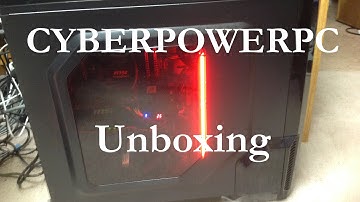 Cyberpowerpc - X99 New i7 5820K & DDR4 RAM Computer Unboxing