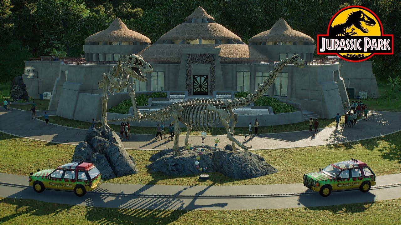 (Jurassic World Evolution 2) - Welcome to Jurassic Park| Update 6 Cinematic Mode| 1080p HD 🦖🦕